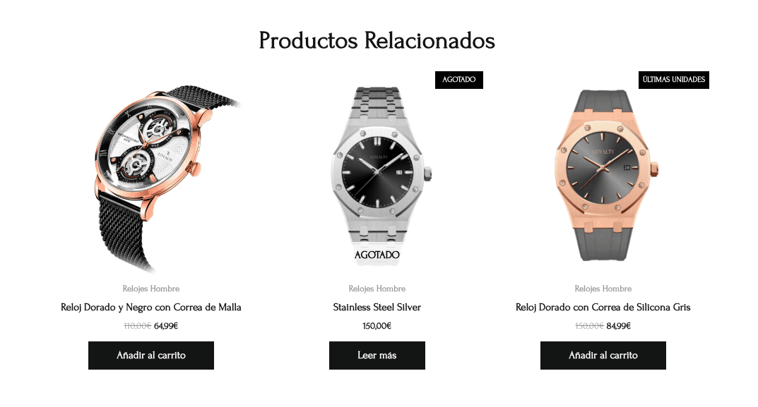 Productos relacionados