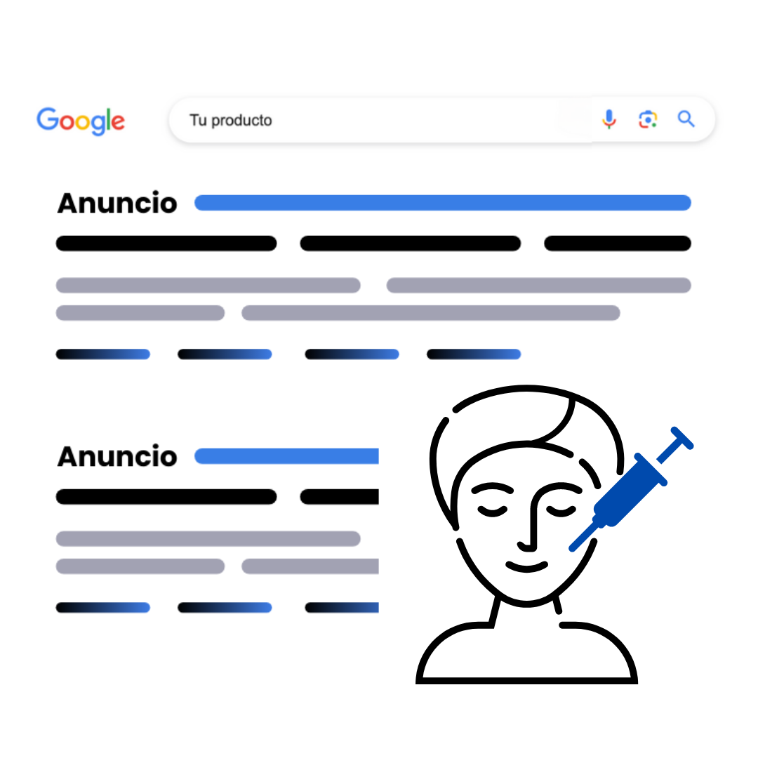 Publicidad en Google ads para clínicas estéticas