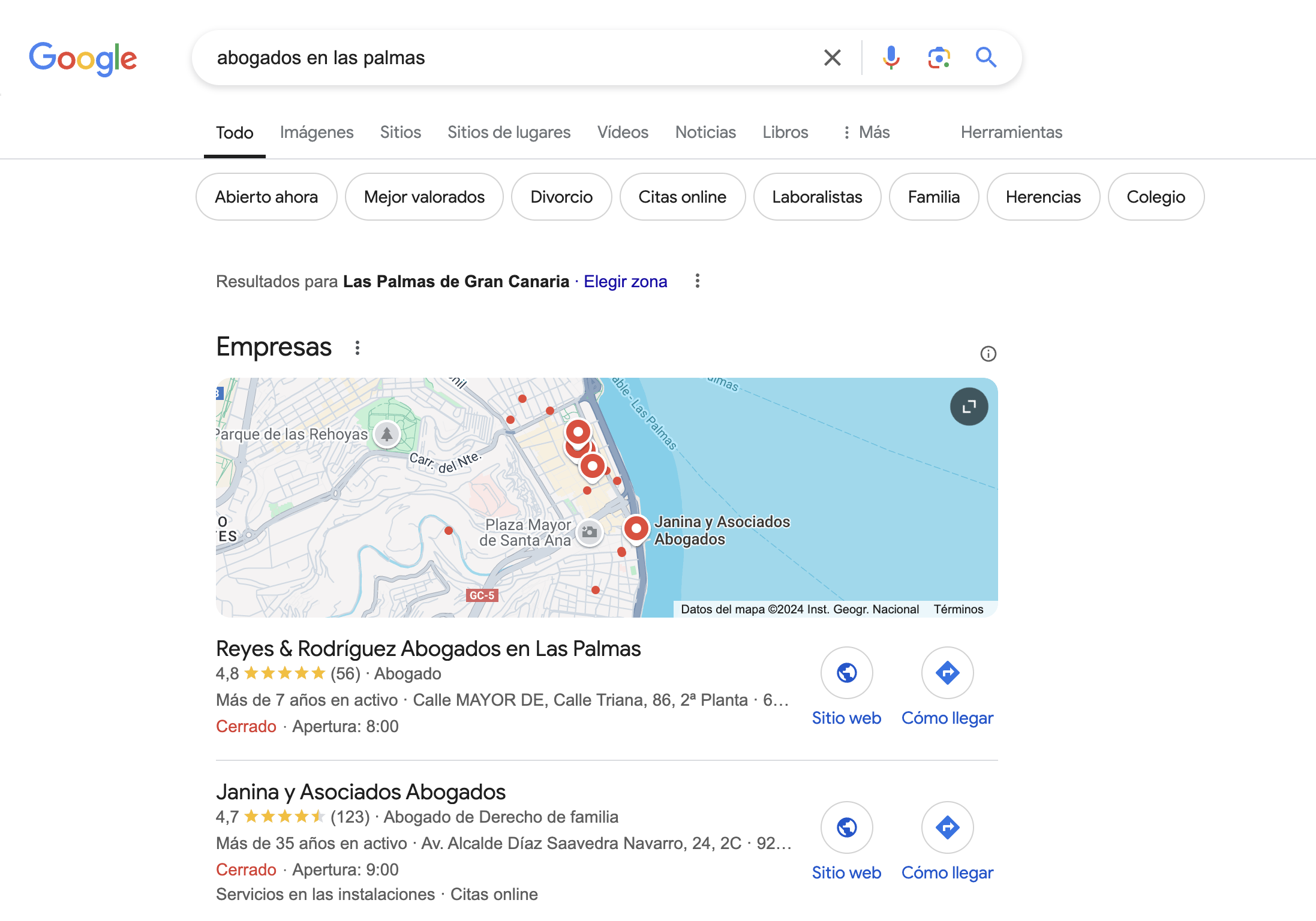 seo local para abogados