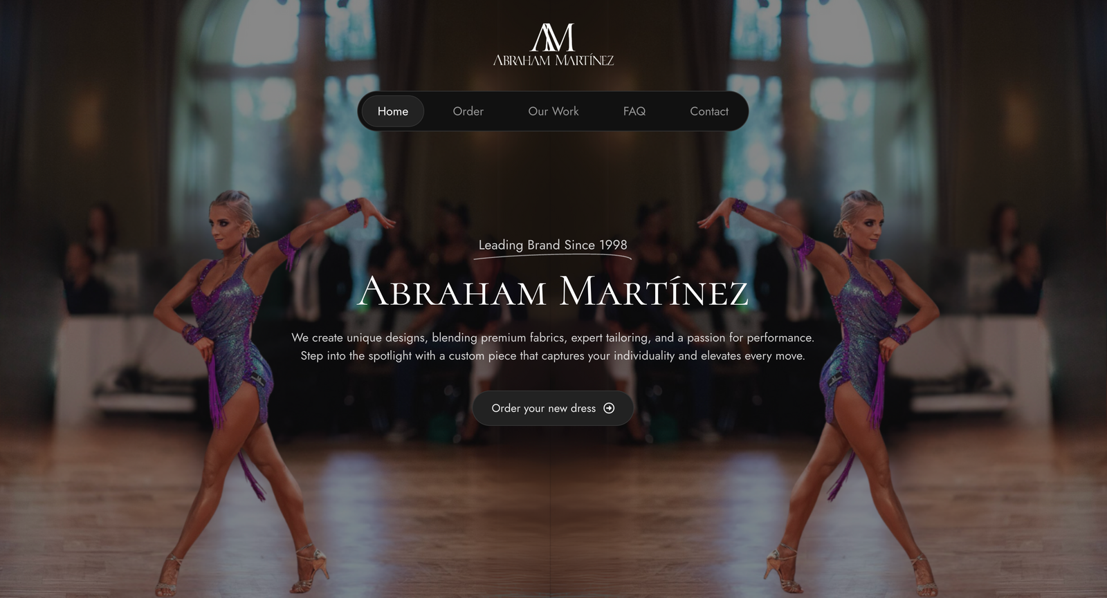 Abraham Martínez — hero del rediseño