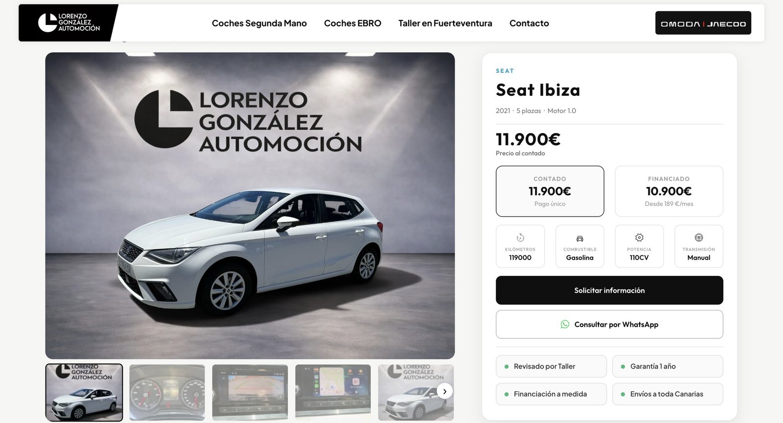 Ficha de producto optimizada